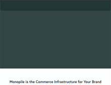 Tablet Screenshot of monopile.com